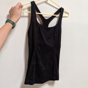 Black Lululemon workout top size 8